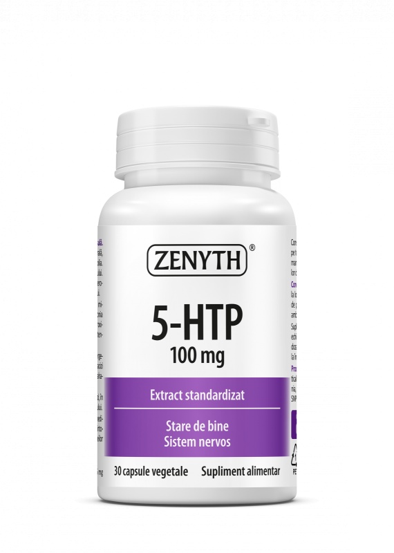 5-HTP, 100 mg, 30 capsule, Zenyth