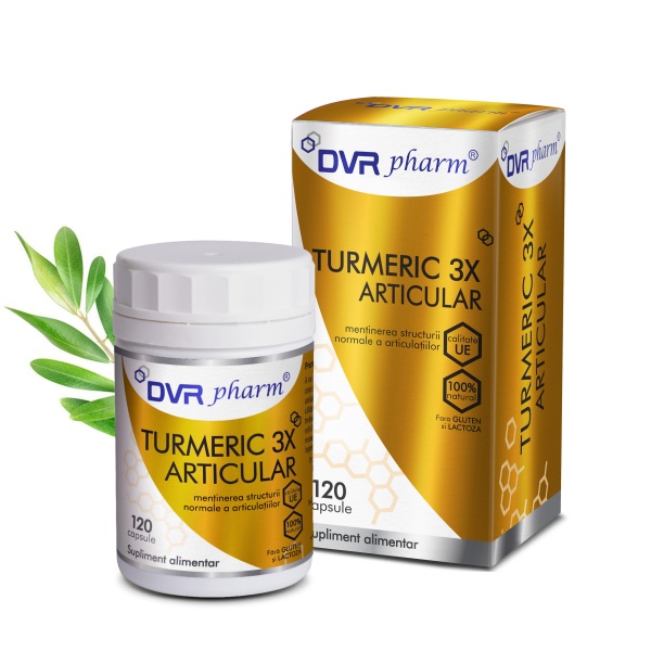 Turmeric 3X articular, 120 capsule, DVR Pharm