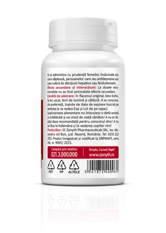 Alpha Lipoic Acid, 60 capsule, Zenyth - Img 3