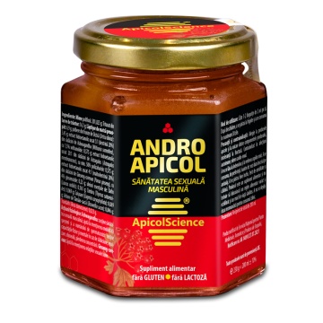 Andro Apicol – Susține Sănătatea Sexuală Masculină și Vitalitatea, 200 ml, ApicolScience