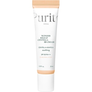 BB Cream cu SPF30 PA+++ Wonder Releaf Centella 13 Neutral Ivory, 30ml, Purito