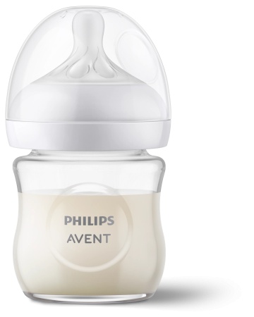 Biberon din sticla Philips Avent Natural Response, +0 luni, 120 ml, SCY930/01, Philips Avent - Img 2