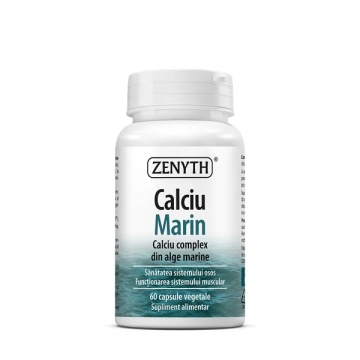 Calciu Marin, 60 capsule, Zenyth - Img 1
