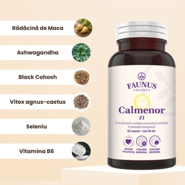 Calmenor Zi, 60 capsule, Faunus Plant - Img 3