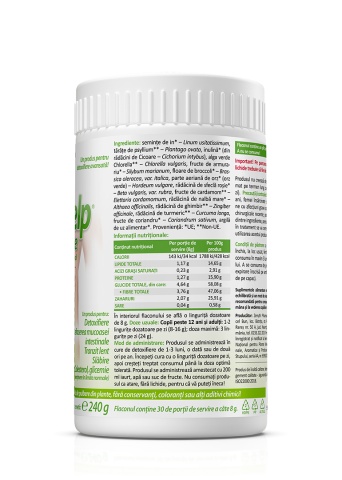 Colon Help Detox Forte, 240 g, Zenyth - Img 3