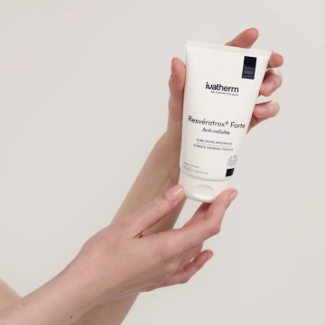 Crema anticelulitica Resveratrox Forte, 150 ml, Ivatherm - Img 2