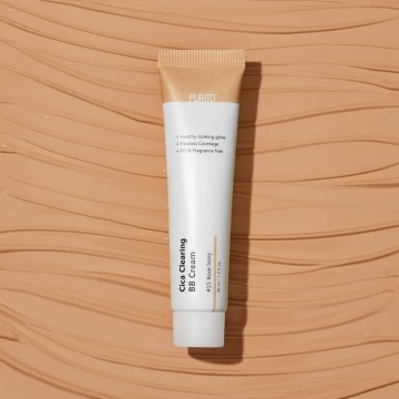 Crema coloranta de fata BB Cream 15 Rose Ivory Cica Clearing, 30 ml, Purito - Img 2