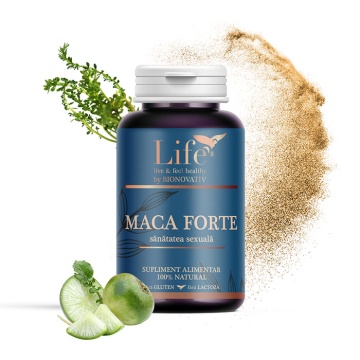Maca Forte, 60 capsule, Bionovativ Life
