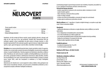 Neurovert Forte, 30 capsule, Sun Wave Pharma - Img 2