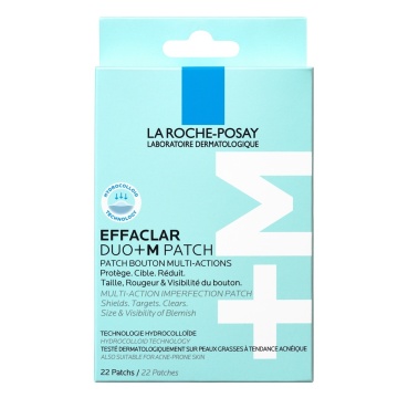 Plasturi pentru cosuri Effaclar Duo +M Patch, 22 bucati, La Roche-Posay - Img 1