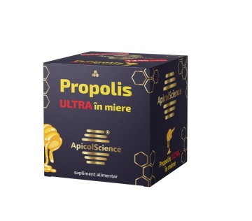 Propolis in miere Ultra, 100 ml, ApicolScience