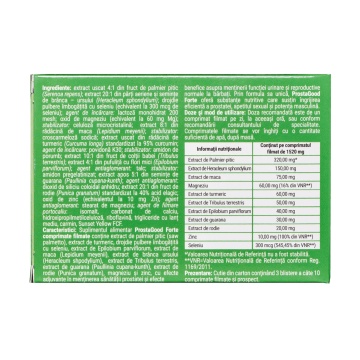 Prostagood Forte, 30 comprimate, Only Natural - Img 3