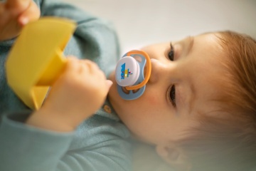 Suzete silicon Design Text baieti 0-6luni Philips Avent UltraAir, 2buc, SCF080/01, Philips - Img 5