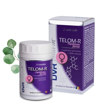 Telom-R Fertilitate Femei, 120 capsule, DVR Pharm