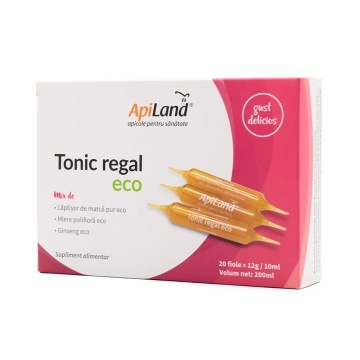 Tonic regal ECO - 20 fiole x 12g, ApiLand