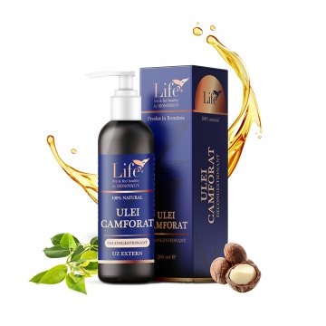 Ulei Camforat Decongestionant, 200ml, Bionovativ Life