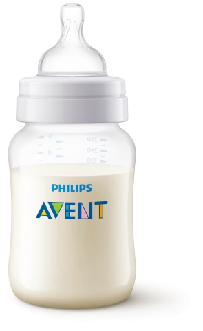 Biberon anti-colici Philips Avent, 1 luna+, 260 ml, SCY103/01, Philips - Img 1