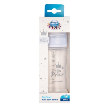 Biberon anticolic PP EasyStart RB blue gat larg 240ml, 35/234, Canpol - Img 4