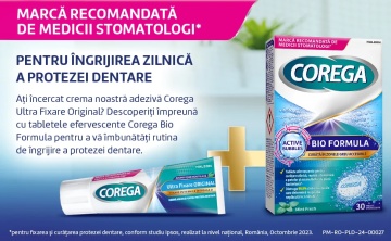 Crema adeziva pentru proteza dentara Original, 70 g, Corega - Img 6