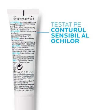 Crema antirid pentru conturul ochilor Hyalu B5, 15 ml, La Roche-Posay - Img 4