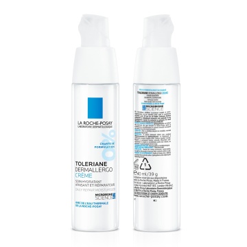 Crema de fata hidratanta, calmanta si reparatoare Toleriane Dermallergo, 40 ml, La Roche-Posay - Img 5