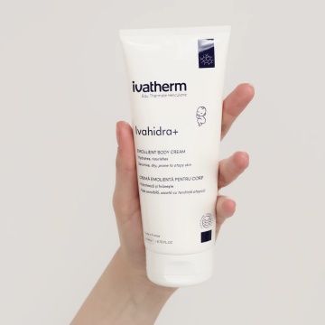 Crema hidratanta pentru corp Ivahidra+, 200 ml, Ivatherm - Img 2