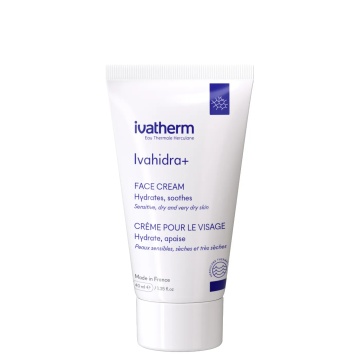 Crema hidratanta pentru fata Ivahidra+, 40 ml, Ivatherm - Img 1