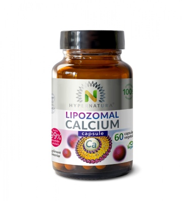 Lipozomal Calcium, 60 capsule vegetale, Hypernatura - Img 2