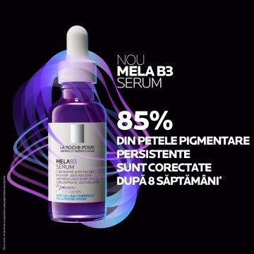 Mela B3 Ser concentrat intensiv pentru corectare pete pigmentare, cu efect anti-recurență, cu Melasyl și Niacinamidă pentru orice tip de ten, 30ml, La Roche-Posay - Img 2
