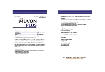 Muvon Plus, 30 plicuri, Sun Wave Pharma - Img 2