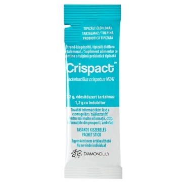 Prebiotic pentru flora vaginala Crispact, 30 plicuri, Adexilis - Img 4