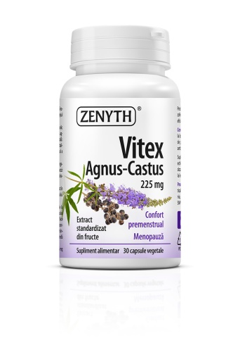 Vitex Agnus - Castus, 225 mg, 30 capsule vegetale, Zenyth