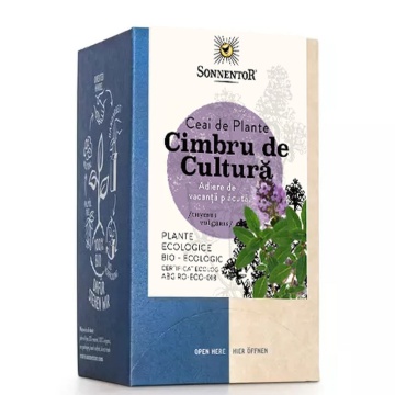 Ceai cimbru de cultura Eco, 18pl, Sonnentor