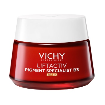 Crema de zi antirid cu niacinamida si SPF 50 Liftactiv B3, 50 ml, Vichy - Img 1