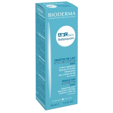 Crema tratament pentru scuame ABCDerm Babysquam, 40 ml, Bioderma - Img 1