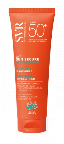 Lapte hidratant SPF 50+ Sun Secure, 250 ml, SVR - Img 1