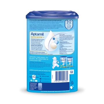 Lapte praf Nutri - Biotik 1+, 1 - 2 ani, 800 g, Aptamil - Img 4