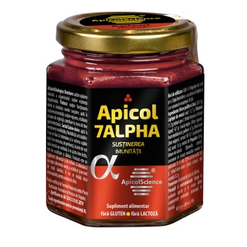 Miere rosie Apicol 7 Alpha,200 ml, ApicolScience