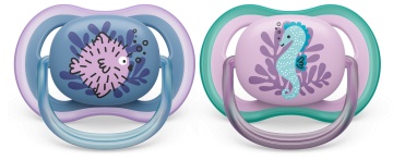 Suzete ultra air Philips Avent, 6-18 luni, 2 bucati, SCF085/61, Philips - Img 2