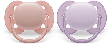 Suzete ultra soft Philips Avent, 0-6 luni, 2 bucati, SCF091/31, Philips - Img 2