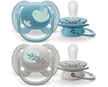 Suzete ultra soft Philips Avent, 6-18 luni, 2 bucati, SCF091/15, Philips - Img 1