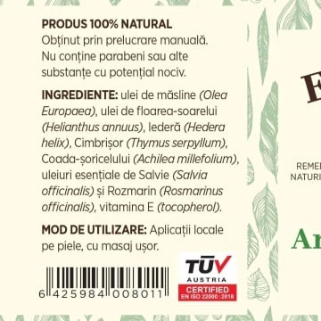 Ulei pentru masaj anticelulitic, 100 ml, Faunus Plant - Img 5