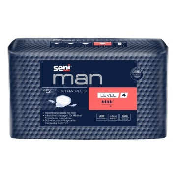Absorbante urologice Man Extra Plus, Level 4, 15 bucati, Seni - Img 1