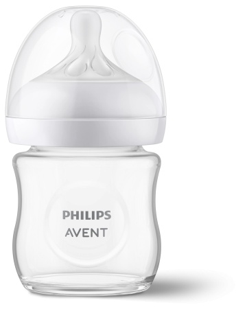 Biberon din sticla Philips Avent Natural Response, +0 luni, 120 ml, SCY930/01, Philips Avent - Img 5