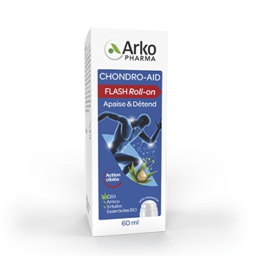 Chondro-Aid Flash roll-on, 60 ml, Arkopharma - Img 1