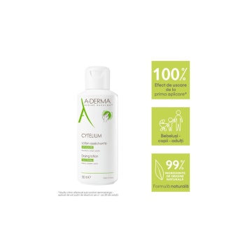 Lotiune pentru piele iritata Cytelium, 100 ml, A-Derma - Img 2