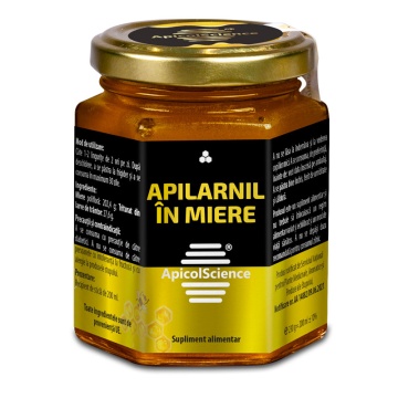 Apilarnil în Miere, 200 ml, ApicolScience