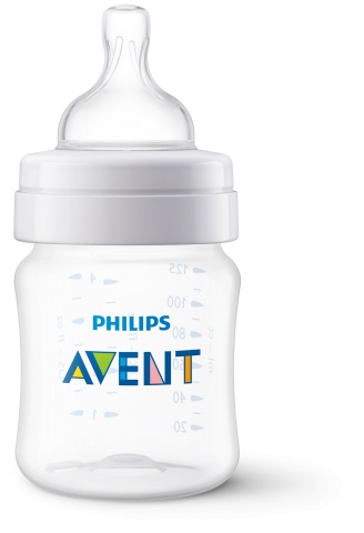 Biberon anti-colici Philips Avent, 0 luni+, 125 ml, SCY100/01, Philips - Img 3