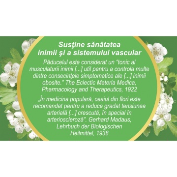 Ceai Paducel frunze si flori C 39, 50 g, Fares - Img 4