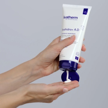 Crema balsam intens emolienta Ivahidra+ A.D, 200 ml, Ivatherm - Img 2